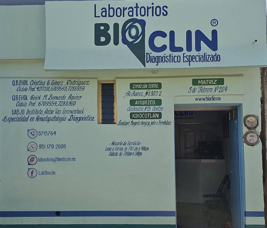 Laboratorios BioClin Matriz